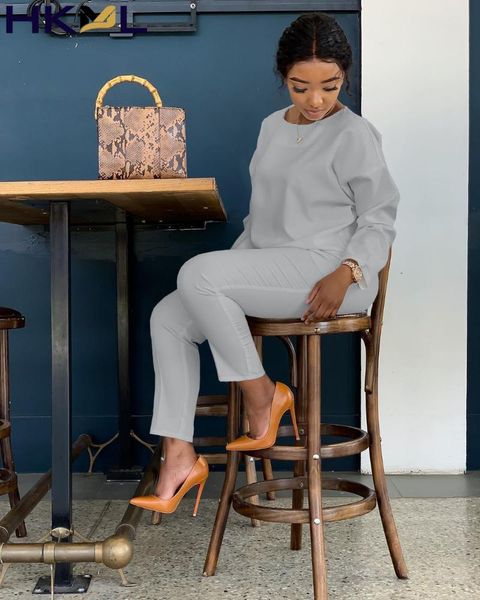 women's two piece pants 2021 women solid color set long sleeve o neck shirt & casual slim office fitness, White
women's two piece pants 2021 women solid color set long sleeve o neck shirt & casual slim office fitness, White