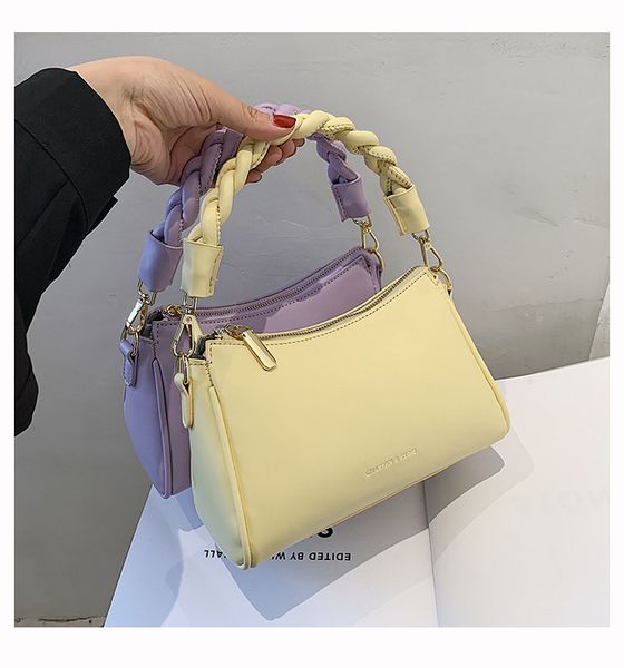 bag female 2021 new japan and south korea fashion foreign style braided braid portable single shoulder underarm bag texture shell messenger
bag female 2021 new japan and south korea fashion foreign style braided braid portable single shoulder underarm bag texture shell messenger