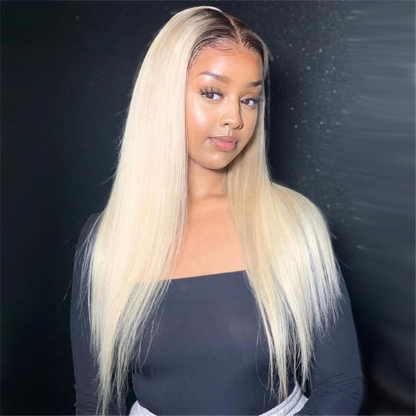 synthetic wigs blonde roots ombre 613 smooth hair part fashion lace front wig heat resistant with natural hairline for female, Black
synthetic wigs blonde roots ombre 613 smooth hair part fashion lace front wig heat resistant with natural hairline for female, Black