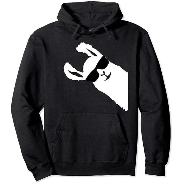 men's hoodies & sweatshirts funny llama alpaca with sunglasses pullover hoodie, Black
men's hoodies & sweatshirts funny llama alpaca with sunglasses pullover hoodie, Black