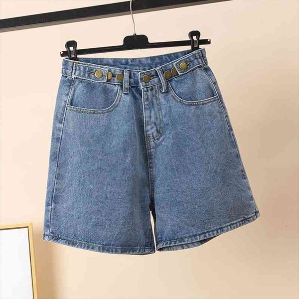 spring summer retro blue denim womens shorts streetwear high waist loose width leg jeans, White;black
spring summer retro blue denim womens shorts streetwear high waist loose width leg jeans, White;black