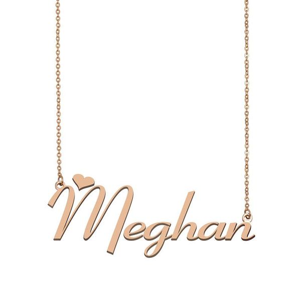 pendant necklaces meghan name necklace gold stainless steel custom for women girls friends birthday christmas mother gift, Silver
pendant necklaces meghan name necklace gold stainless steel custom for women girls friends birthday christmas mother gift, Silver