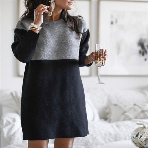 zw3d stitchg loose large round neck 's plus size dresses wear wter women's wearlong sleeve dress for women in autumn and winter 20
zw3d stitchg loose large round neck 's plus size dresses wear wter women's wearlong sleeve dress for women in autumn and winter 20