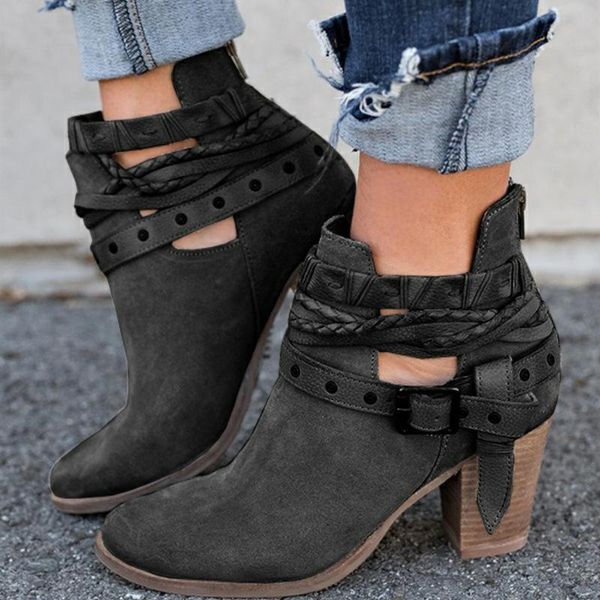 boots 2021 winter women's fashion casual ladies shoes suede leather buckle high heel zipper snow, Black
boots 2021 winter women's fashion casual ladies shoes suede leather buckle high heel zipper snow, Black
