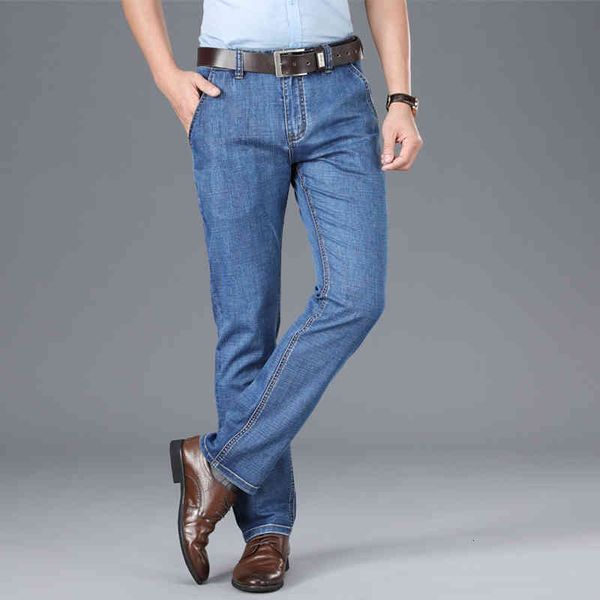 jean 2021 luxury spring cotton strain straight business thin young fashion jeans, Blue
jean 2021 luxury spring cotton strain straight business thin young fashion jeans, Blue