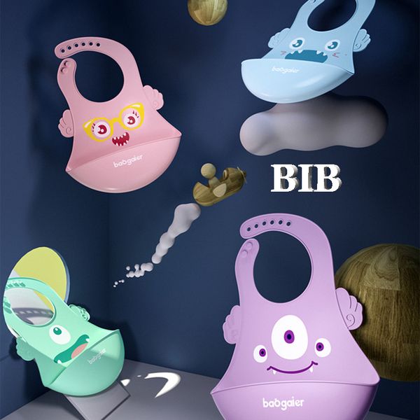 New Silicone Baby Bibs Easy to clean bib Foldable meal leak-proof bib Waterproof Soft stereoscopic Bibs 4 Colors Boys Girls Bibs
New Silicone Baby Bibs Easy to clean bib Foldable meal leak-proof bib Waterproof Soft stereoscopic Bibs 4 Colors Boys Girls Bibs