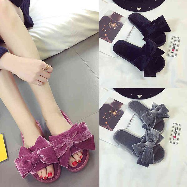 sandals big bow women slides soft woman 4 colors comfortable slipper fur flip flops flat heel home shoes size 41 y287, Black
sandals big bow women slides soft woman 4 colors comfortable slipper fur flip flops flat heel home shoes size 41 y287, Black