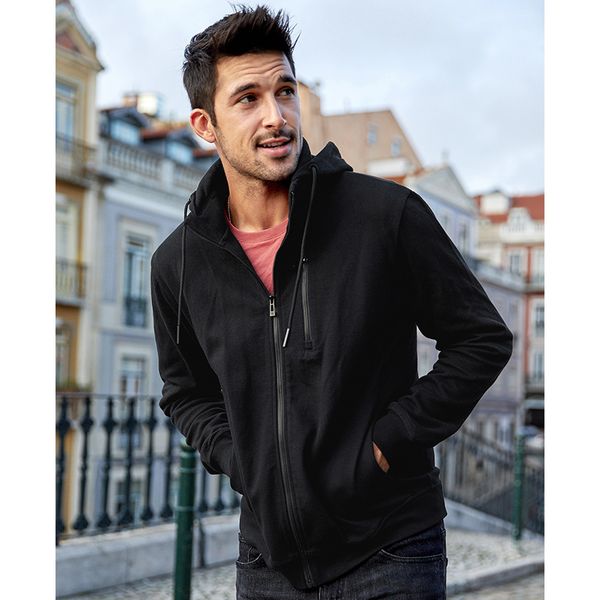 men's hoodies & sweatshirts kuegou brand winter men tide male contracted leisure cardigan coat sports casual wear zw-4997, Black
men's hoodies & sweatshirts kuegou brand winter men tide male contracted leisure cardigan coat sports casual wear zw-4997, Black