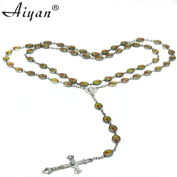 religion the virgin mary drops oil pattern cross crochet needle necklace can be used as a gift for both men and women pendant necklaces, Silver
religion the virgin mary drops oil pattern cross crochet needle necklace can be used as a gift for both men and women pendant necklaces, Silver
