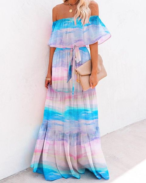 casual dresses style european and american women's wrapped chest printed dress fashionable blue, Black;gray
casual dresses style european and american women's wrapped chest printed dress fashionable blue, Black;gray