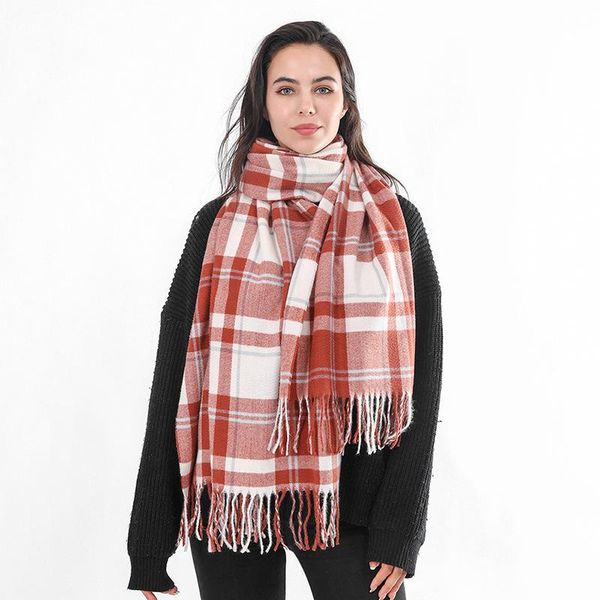 scarves fall winter scarf women cashmere warm pashmina plaid foulard female wraps thick soft bufanda tassels shawl long stole, Blue;gray
scarves fall winter scarf women cashmere warm pashmina plaid foulard female wraps thick soft bufanda tassels shawl long stole, Blue;gray