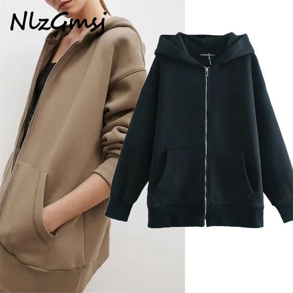 hoodie sweatshirt spring autumn hooded zipper vintage loose long sleeve casual jackets 210628, Black
hoodie sweatshirt spring autumn hooded zipper vintage loose long sleeve casual jackets 210628, Black