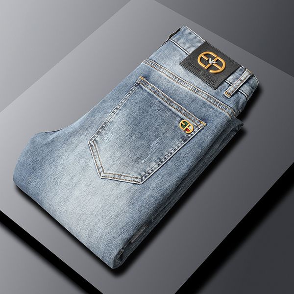 fashion jeans 2021 summer home a men's blue simple long pants
fashion jeans 2021 summer home a men's blue simple long pants