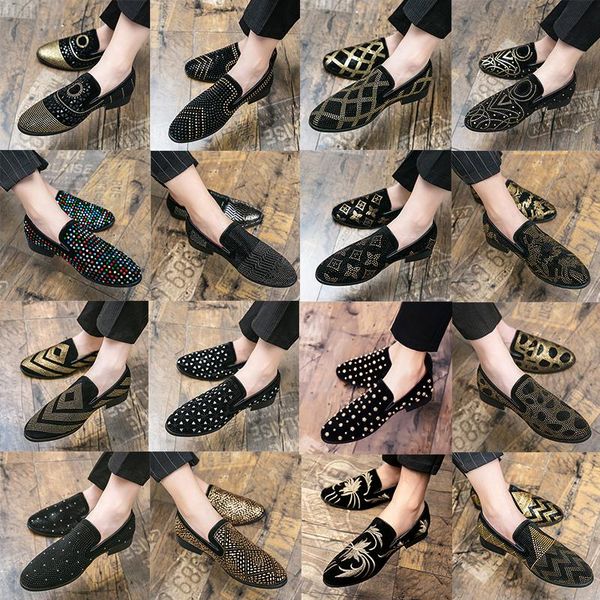 rhinestone luxury brand male fashion casual comfortable flats men designer dress shoes business formal party wedding footwear shoe size plus, Black
rhinestone luxury brand male fashion casual comfortable flats men designer dress shoes business formal party wedding footwear shoe size plus, Black