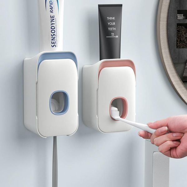 toothbrush holders automatic toothpaste dispenser wall mount holder lazy squeezer for toilet home bathroom accessories set
toothbrush holders automatic toothpaste dispenser wall mount holder lazy squeezer for toilet home bathroom accessories set