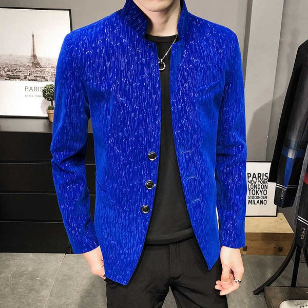velvet mens blazer jacket wedding dress coat fashion casual suit jacket stage dj men's business blazers veste costume homme 210527, White;black
velvet mens blazer jacket wedding dress coat fashion casual suit jacket stage dj men's business blazers veste costume homme 210527, White;black