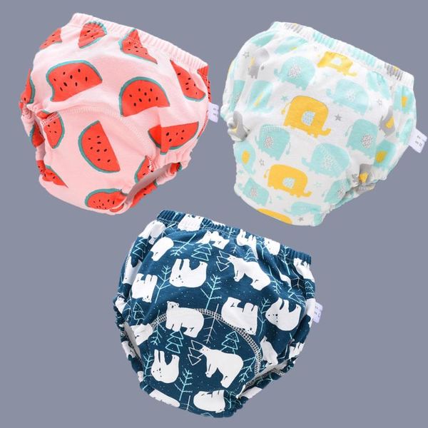 3-piece baby cotton training pants, underwear, diapers, reusable washable and child diaper changes cloth diapers
3-piece baby cotton training pants, underwear, diapers, reusable washable and child diaper changes cloth diapers