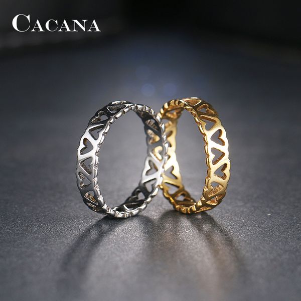 stainless steel rings sweet lovely exquisite hollow heart shape beautiful pattern fashion for women girls jewelry gifts, Silver
stainless steel rings sweet lovely exquisite hollow heart shape beautiful pattern fashion for women girls jewelry gifts, Silver