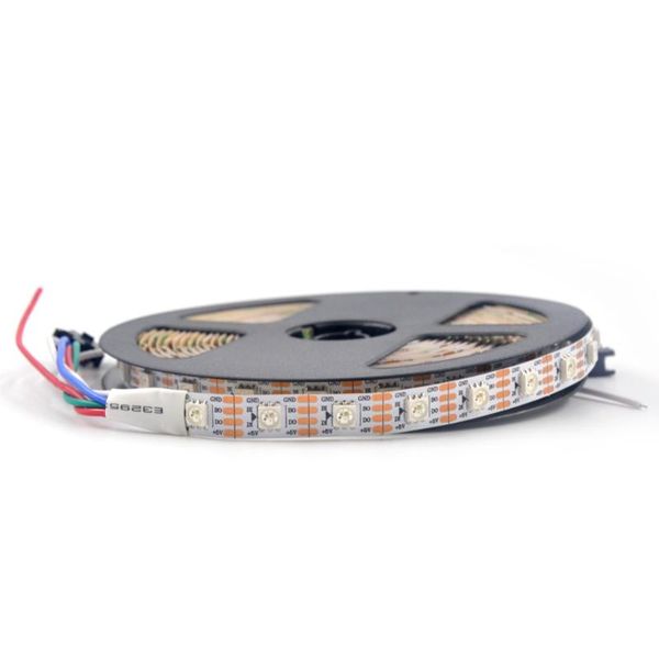 5m ws2813 addressable (dual-signal wires,better than ws2812b strip) 60leds/m dc5v rgb led pixel strip 60pixels/m black white strips
5m ws2813 addressable (dual-signal wires,better than ws2812b strip) 60leds/m dc5v rgb led pixel strip 60pixels/m black white strips