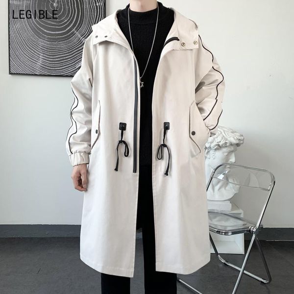 men's trench coats legible autumn casual men korean loose coat male solid long jacket, Tan;black
men's trench coats legible autumn casual men korean loose coat male solid long jacket, Tan;black