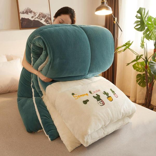 comforters & sets bedding winter super warm cashmere quilt thick flannel double-sided fleece wool blanket plush
comforters & sets bedding winter super warm cashmere quilt thick flannel double-sided fleece wool blanket plush
