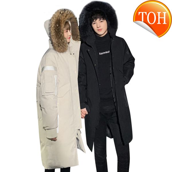 new winter couple down jacket hooded fashion long coat men windproof waterproof thick warm mens clothing parka, Black
new winter couple down jacket hooded fashion long coat men windproof waterproof thick warm mens clothing parka, Black