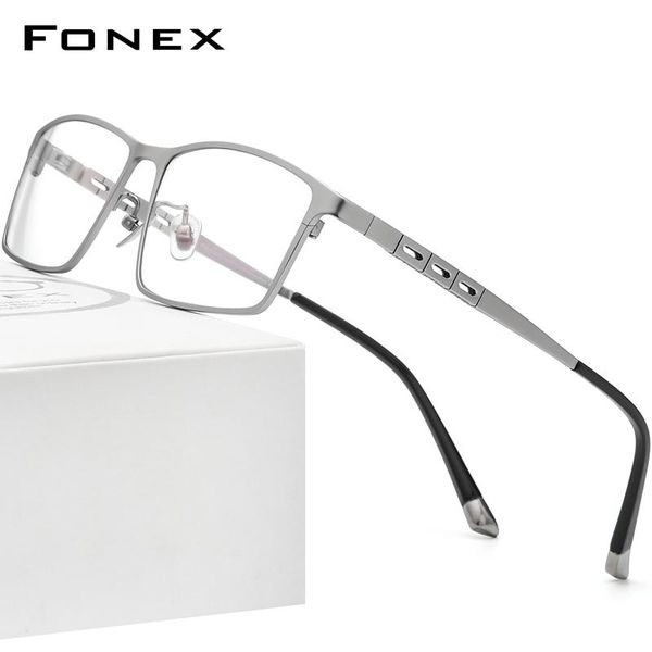 fashion sunglasses frames fonex pure titanium glasses frame men square eyewear 2022 male full rim optical prescription eyeglasses f85691, Black
fashion sunglasses frames fonex pure titanium glasses frame men square eyewear 2022 male full rim optical prescription eyeglasses f85691, Black