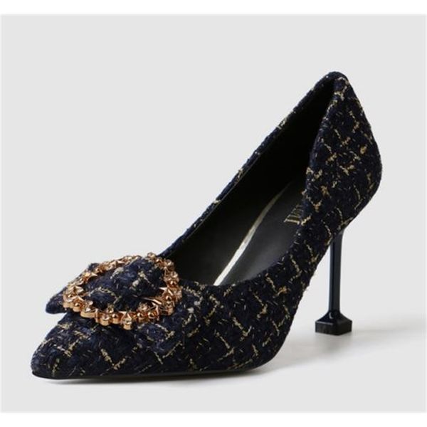 dress shoes diamond decorate ladies pumps large size lady high heel suower shape decoration woman stiletto footwear plaid cone hee, Black
dress shoes diamond decorate ladies pumps large size lady high heel suower shape decoration woman stiletto footwear plaid cone hee, Black