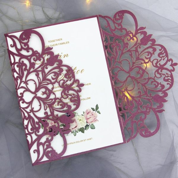 greeting cards 50pcs european style laser cut wedding invitations holiday card cover with ribbon,rsvp card,customizable
greeting cards 50pcs european style laser cut wedding invitations holiday card cover with ribbon,rsvp card,customizable