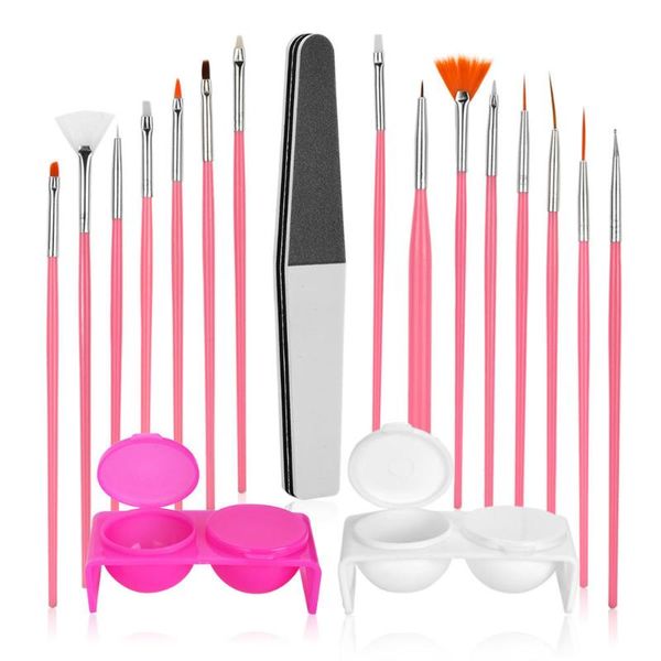 nail art kits 18 pieces/set tool sets & sanding bar grinding strip wash cup carved liner uv gel brush
nail art kits 18 pieces/set tool sets & sanding bar grinding strip wash cup carved liner uv gel brush
