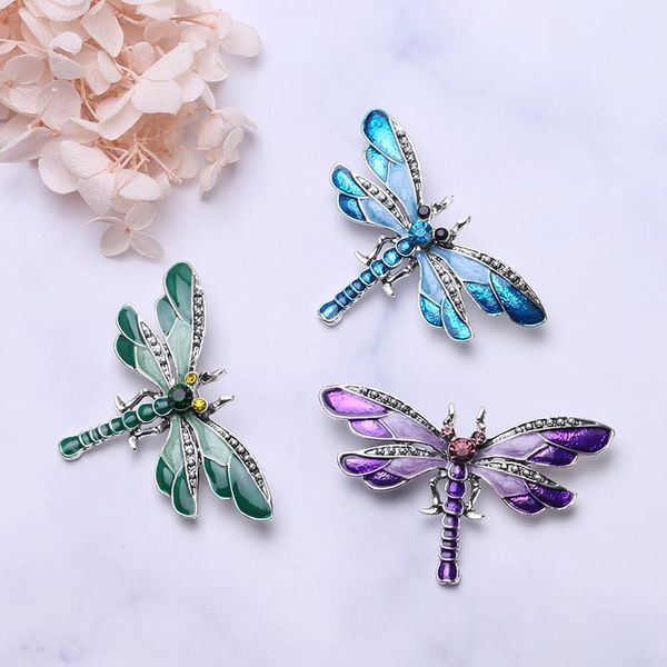 pins, brooches 1 piece of purple green blue enamel dragonfly painted insect men and women metal alloy banquet wedding brooch, Gray
pins, brooches 1 piece of purple green blue enamel dragonfly painted insect men and women metal alloy banquet wedding brooch, Gray
