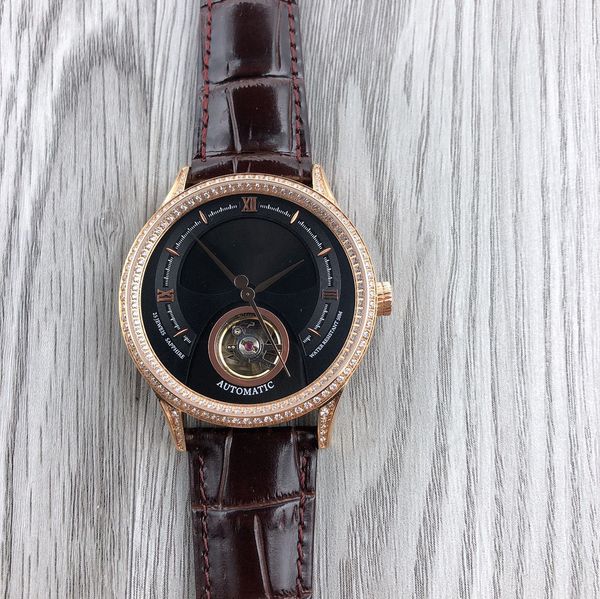 men's business watch 316 stainless steel case automatic mechanical movement diamond ring cowhide strap 40mm*12mm, Slivery;brown
men's business watch 316 stainless steel case automatic mechanical movement diamond ring cowhide strap 40mm*12mm, Slivery;brown