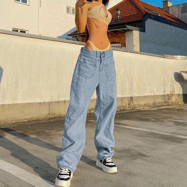 women's jeans casual wide leg long front pockets light blue denim pants 2021 baggy high waist loose streetwear female
women's jeans casual wide leg long front pockets light blue denim pants 2021 baggy high waist loose streetwear female