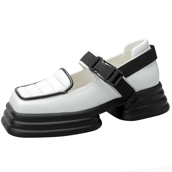 dress shoes women steampunk for female striped motor pumps ladies platform heels biker shoe girls square toe mary jane autumn 2021, Black
dress shoes women steampunk for female striped motor pumps ladies platform heels biker shoe girls square toe mary jane autumn 2021, Black