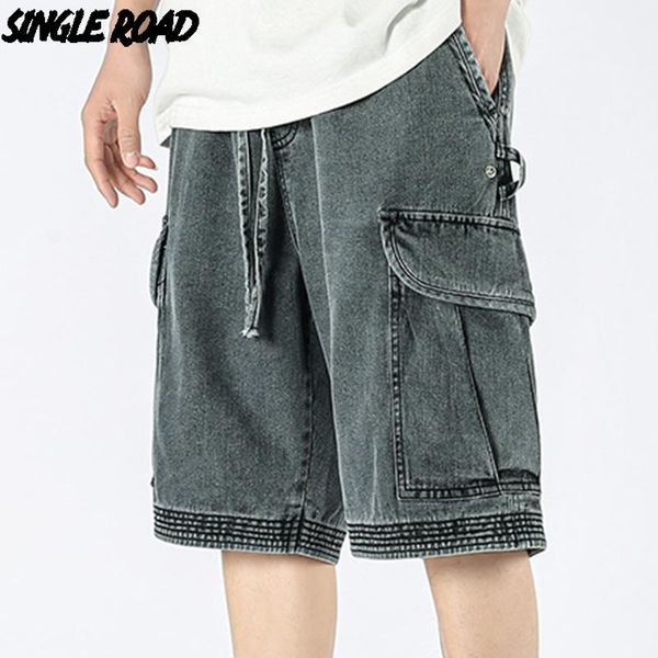 single road mens shorts men 2021 summer jeans short harajuku hip hop japanese streetwear male pants grey casual for men's, White;black
single road mens shorts men 2021 summer jeans short harajuku hip hop japanese streetwear male pants grey casual for men's, White;black