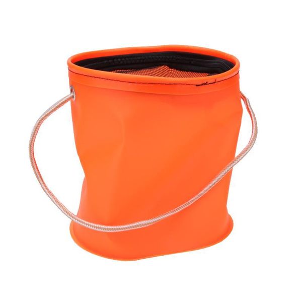 fishing accessories portable foldable mesh water barrel outdoor hiking round bucket bag
fishing accessories portable foldable mesh water barrel outdoor hiking round bucket bag