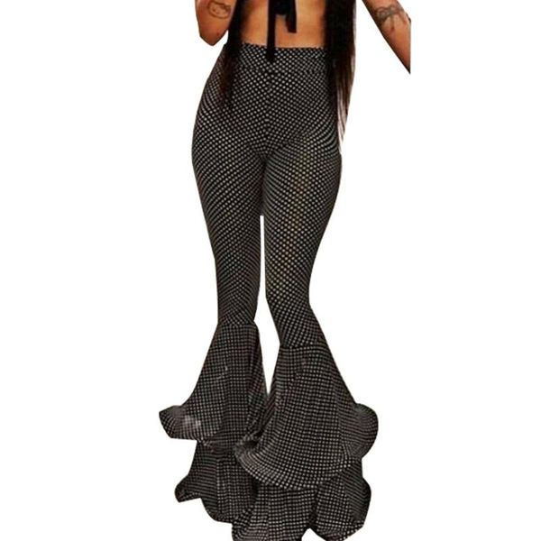 women's pants & capris african fashion women flared casual female 2021 retro plaid ruffled vintage black party long trousers club wear, Black;white
women's pants & capris african fashion women flared casual female 2021 retro plaid ruffled vintage black party long trousers club wear, Black;white