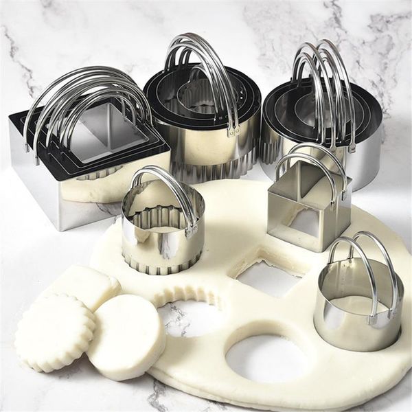 baking moulds 5pcs cookie pastry maker portable cutter stainless steel 304 dough cutting tool round/wave/square shaped kitchen gadgets
baking moulds 5pcs cookie pastry maker portable cutter stainless steel 304 dough cutting tool round/wave/square shaped kitchen gadgets