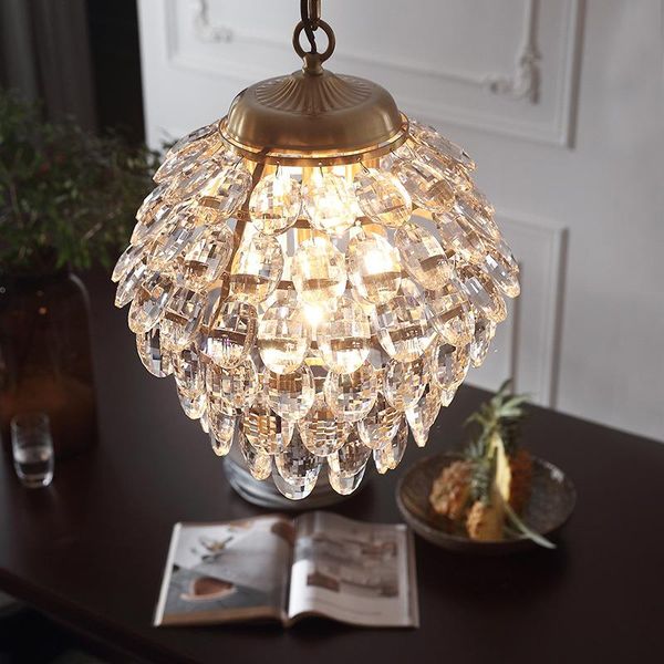pendant lamps all copper crystal chandelier dining room bedroom bedside small led modern nordic decor
pendant lamps all copper crystal chandelier dining room bedroom bedside small led modern nordic decor
