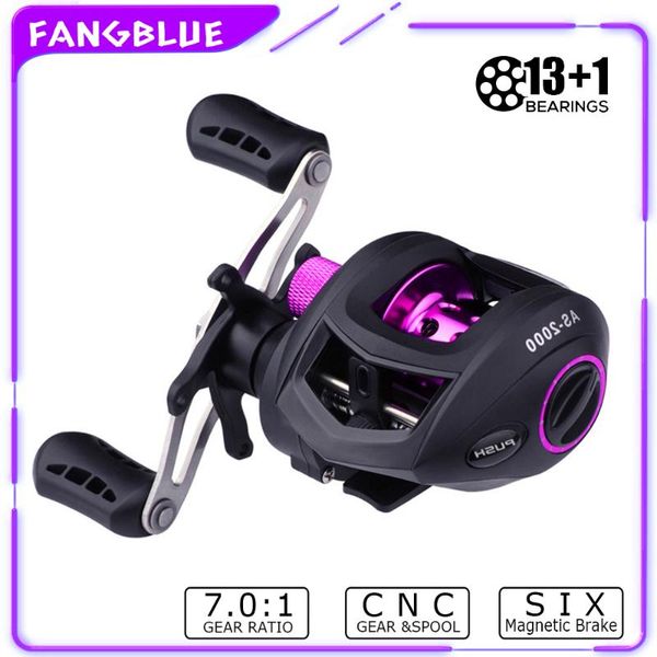 baitcasting fishing reel 7.0:1 gear ratio precise spool 205g casting wheel magnetic brake for saltwater accessories reels
baitcasting fishing reel 7.0:1 gear ratio precise spool 205g casting wheel magnetic brake for saltwater accessories reels