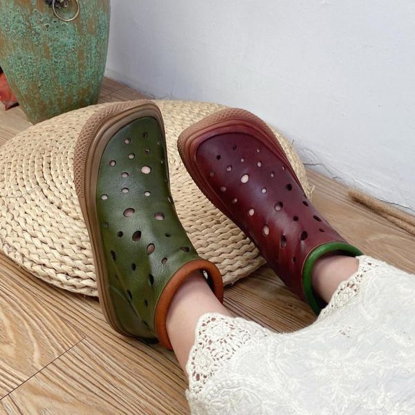 johnature genuine leather shoes women sandals summer boots zip retro 2021 hollow flat with handmade concise platform, Black
johnature genuine leather shoes women sandals summer boots zip retro 2021 hollow flat with handmade concise platform, Black
