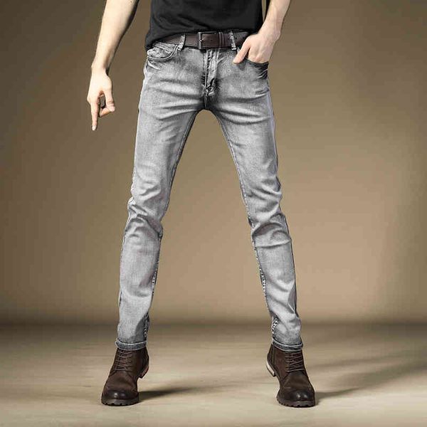 men's jeans vintage slim fit straight pants streetwear gray stretch denim trousers 9d9w, Blue
men's jeans vintage slim fit straight pants streetwear gray stretch denim trousers 9d9w, Blue