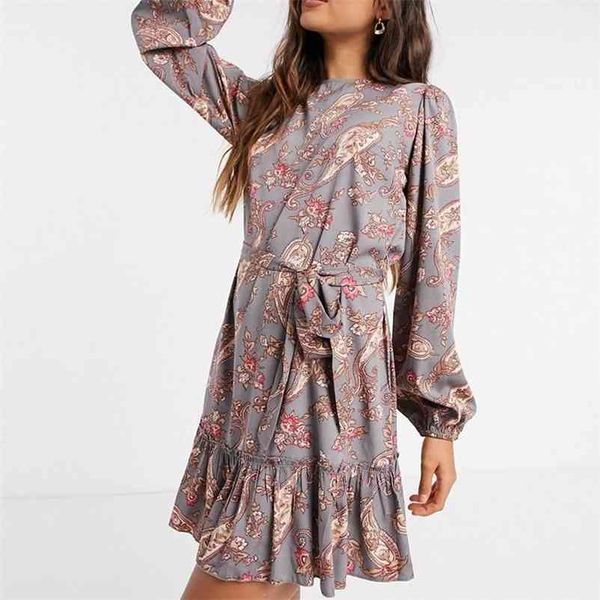 women summer elegant dresses vintage cashew print mini party btterfly sleeve vestidos with belt female casual 210422, Black;gray
women summer elegant dresses vintage cashew print mini party btterfly sleeve vestidos with belt female casual 210422, Black;gray