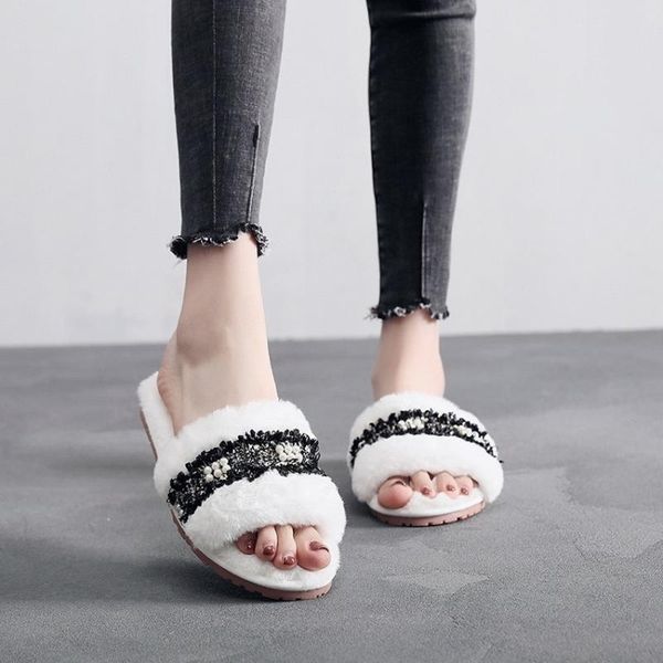 woman slippers for home fur furry slides winter shoes indoor floor flats shoe women slipper plush warm fluffy cotton, Black
woman slippers for home fur furry slides winter shoes indoor floor flats shoe women slipper plush warm fluffy cotton, Black