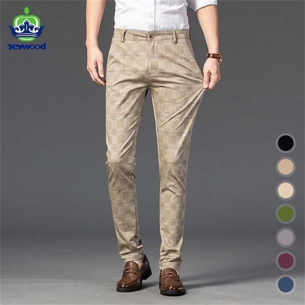 7 color classic men's plaid casual pants luxury spring summer fashion business cotton stretch straight trousers male 211108, Black
7 color classic men's plaid casual pants luxury spring summer fashion business cotton stretch straight trousers male 211108, Black
