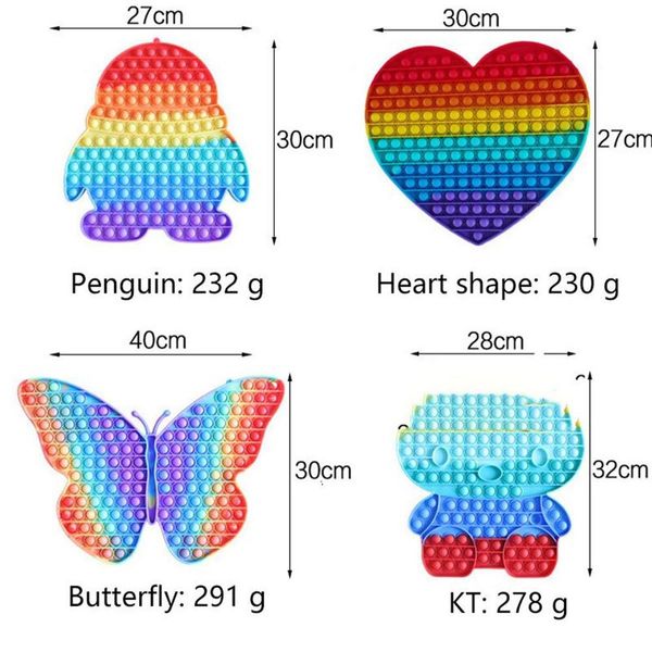 30 cm super push it fidget toys finger bubbles sensory silicone puzzles board kids fingers fun squeezy squeeze desk toy penguin butterfly lx
30 cm super push it fidget toys finger bubbles sensory silicone puzzles board kids fingers fun squeezy squeeze desk toy penguin butterfly lx