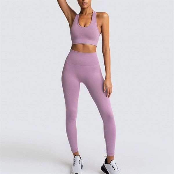 seamless yoga sport bra running gym girl training tracksuit leggings fitness clothing sportswear workout clothes for women sets 210813, Gray
seamless yoga sport bra running gym girl training tracksuit leggings fitness clothing sportswear workout clothes for women sets 210813, Gray