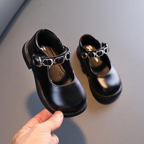 flat shoes autumn baby girls leather princess soft sole round toe 1-3 years old children, Black;grey
flat shoes autumn baby girls leather princess soft sole round toe 1-3 years old children, Black;grey