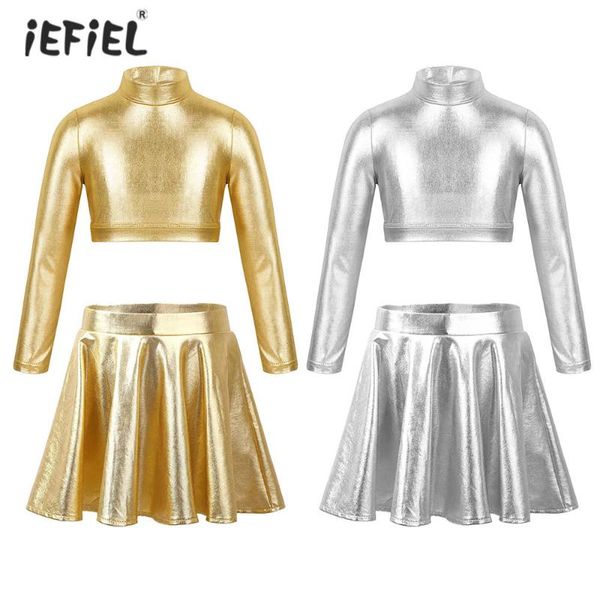 clothing sets girls kids jazz dance dress suits long sleeves turtleneck flared pleated skirt for children ballroom modern costumes, White
clothing sets girls kids jazz dance dress suits long sleeves turtleneck flared pleated skirt for children ballroom modern costumes, White