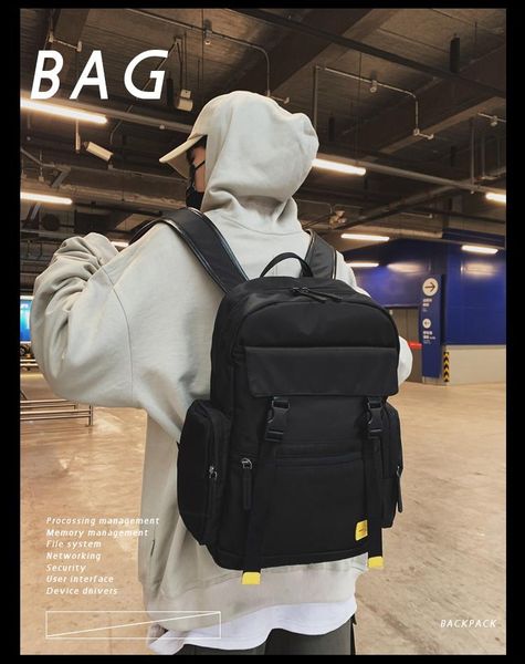 backpack pb4189 2021 fashion trend casual korean style simple men's travel campus college student schoolbag
backpack pb4189 2021 fashion trend casual korean style simple men's travel campus college student schoolbag